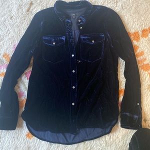 Jcrew velvet button down- make an offer